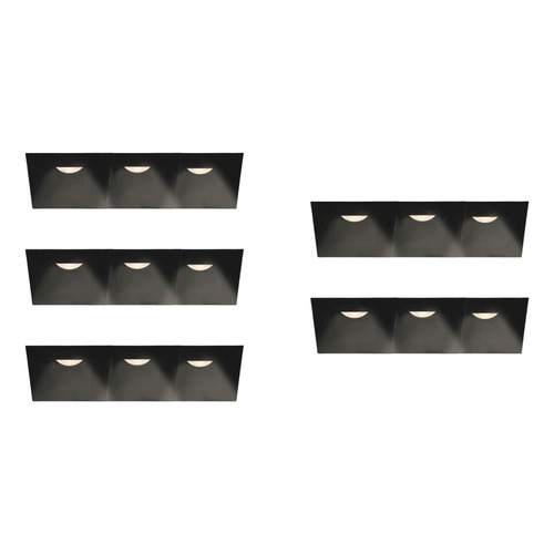 Pack De 5 Lámparas Techo Led 50w 30k Aluminio Tecnolite Color Negro