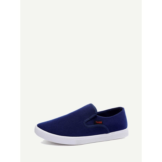 Zapatillas Azul Marino Slip-on Shein