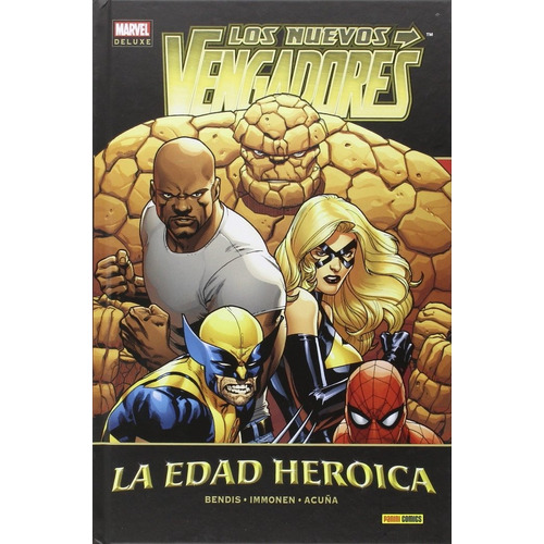 Los Nuevos Vengadores 14: La Edad Heroica, De Brian Michael B. Editorial Paninicomics, Tapa Dura En Español