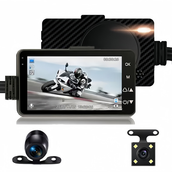 Dash Cam Grabadora De Motocicleta Mt-80