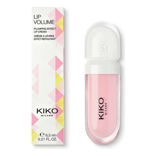 Kiko Milano Lip Volume Plumping Effect Lip Cream. Original. Acabado Brillante Color Rosa