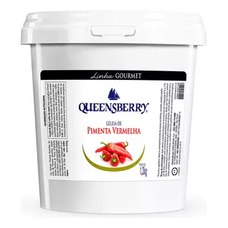 Queensberry Geleia Fina Gourmet Sabor Pimenta Vermelha 1,2kg