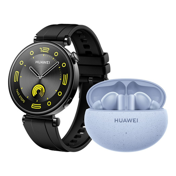 Smartwatch Huawei Watch Gt 4 41mm Negro Mate + Freebuds 5i
