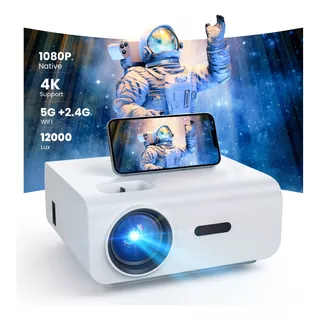 Proyector Portátil 4k Wifi Full Hd 1080p Bluetooth 12000lm