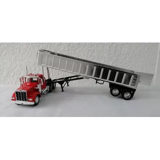 Tractomula Volqueta Kenworth W900, Escala 1/32,  56cms Largo