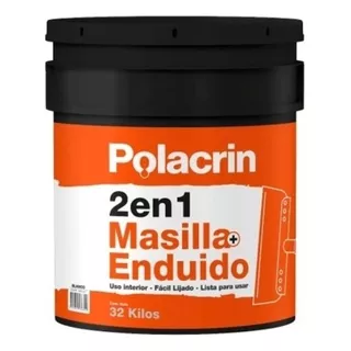 Polacrin Masilla Y Enduido 2 En 1 | 32 Kg