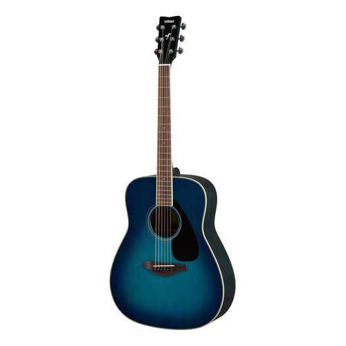 Guitarra acústica Yamaha FG/FGX FG820 para diestros sunset blue brillante