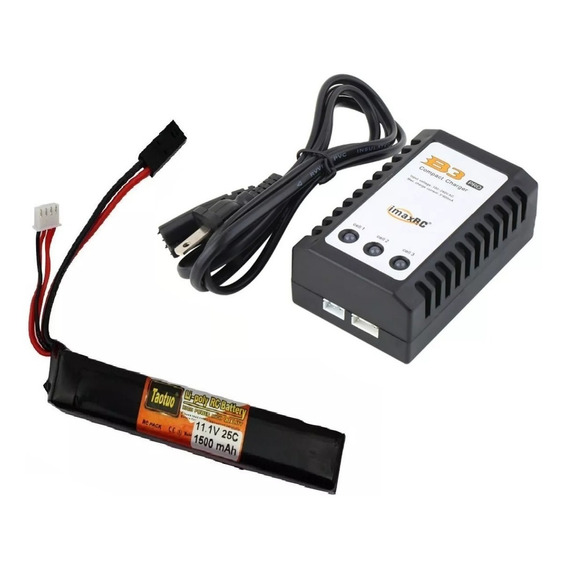 Cargador + Bateria Lipo 7.4v / Lipo 11.1v Airsoft Paintball