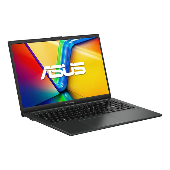 Notebook Asus Vivobook Go Vivobook Go 14 (E1404F) negra 14", AMD Ryzen 5 7520U  8GB de RAM 512GB SSD, AMD Radeon Graphics 60 Hz 1920x1080px Windows 11 Home