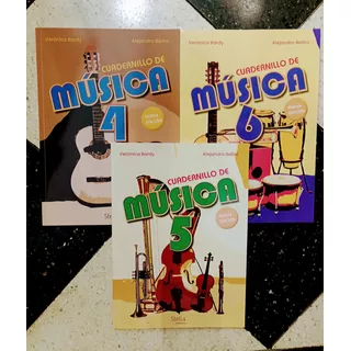 Cuadernillos De Música 4,5 Y 6