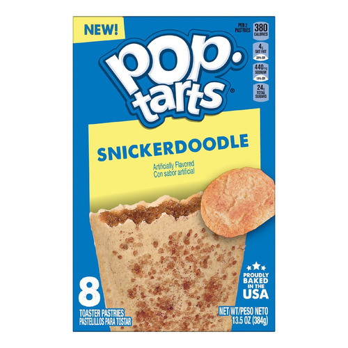 Pop Tarts Galletas Snickerdoodle 384 Gr De Canela Y Azúcar