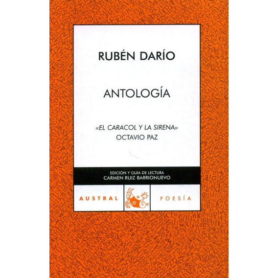 Antología Poética*.. - Rubén Darío