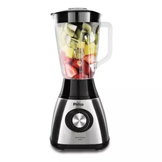 Liquidificador Inox Glass 800w Preto Philco 220v