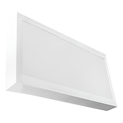 Plafon Led Pluton 40x20cm 24w Led Calido Blanco
