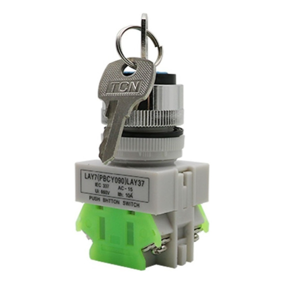 Interruptor Con Llave Bloqueo On Off  22mm