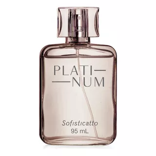 Perfume Colonia Masculina Platinum Amadeirado Sofisticatto