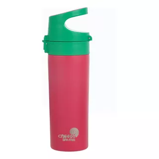 Garrafa Inox 500ml Color Block Cor Pink