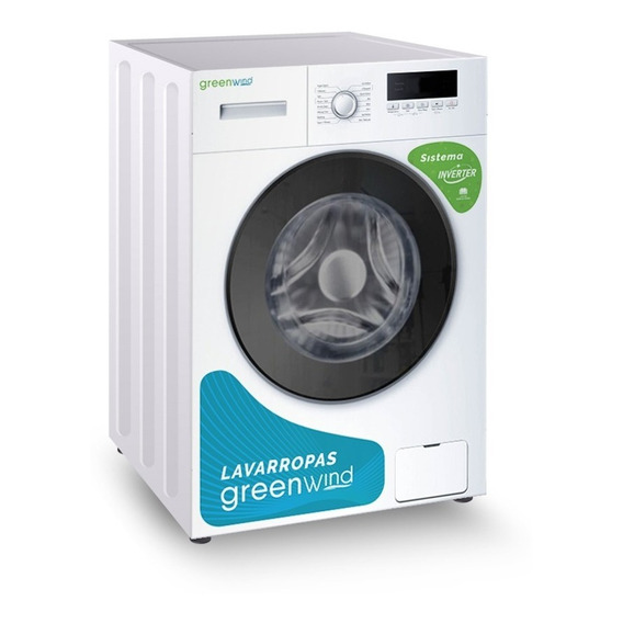 Lavarropas Automático Inverter Greenwind 10.5kg Frontal