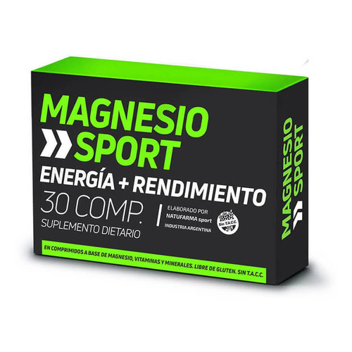 Magnesio Sport X 30 Comprimidos Natufarma Sabor Sin sabor