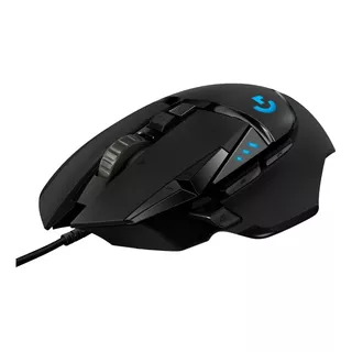 Mouse Gamer Usb Logitech G502 Hero 25.600 Dpi Color Negro