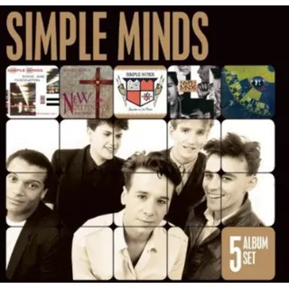 Simple Minds - 5 Album Set 5x Cd Box Set
