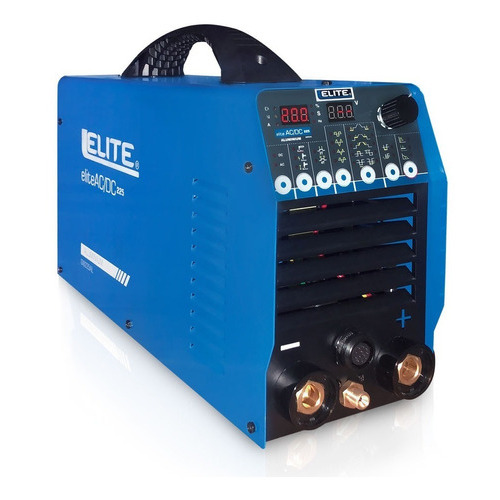 Soldador Tig Aluminio 220v 220a Elite Si8225al Color Azul Frecuencia 60 Hz