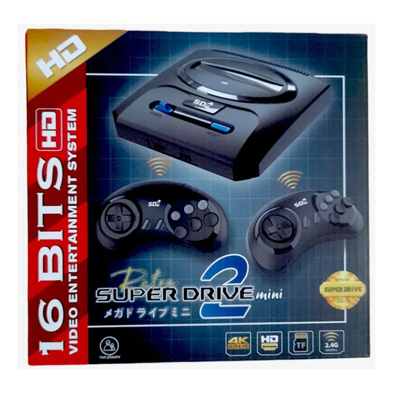  Consola 16 Bits Retro Super Drive 2 Mini - Hd Sega