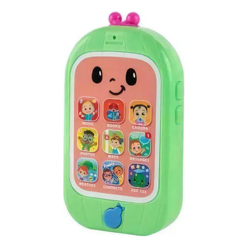 Cocomelon Primer Celular Aprendizaje Infantil C/pilas 12cm F