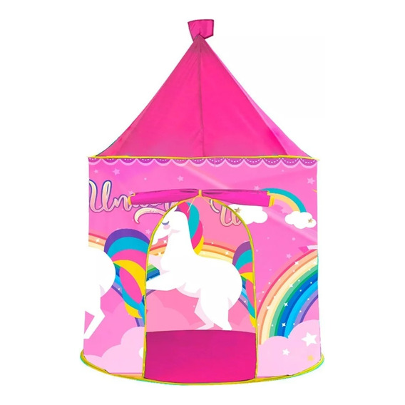 Carpa Infantil Plegable Castillo Unicornio