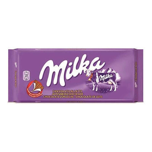 Chocolate Milka Alpine Milk Chocolate 100g