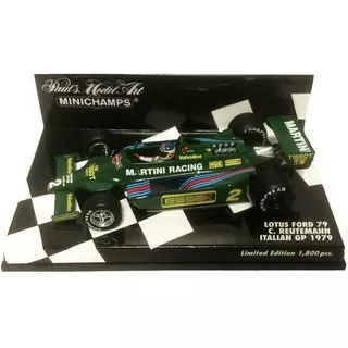 Lotus Ford 79 F1 # 2 Carlos Reutemann Minichamps Escala 1/43