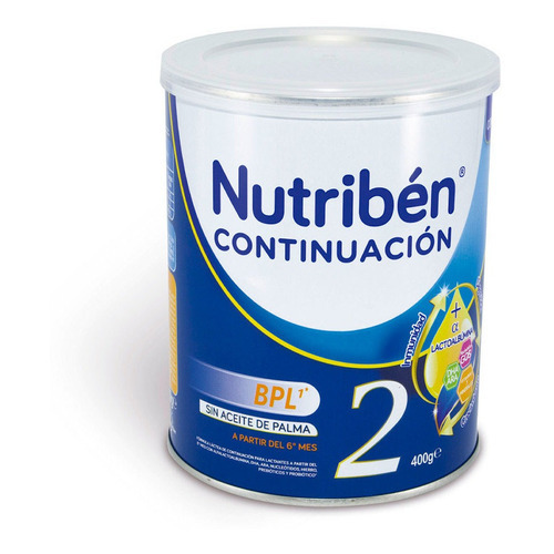 Nutriben Continuacion 2   Lata X 400 Grs