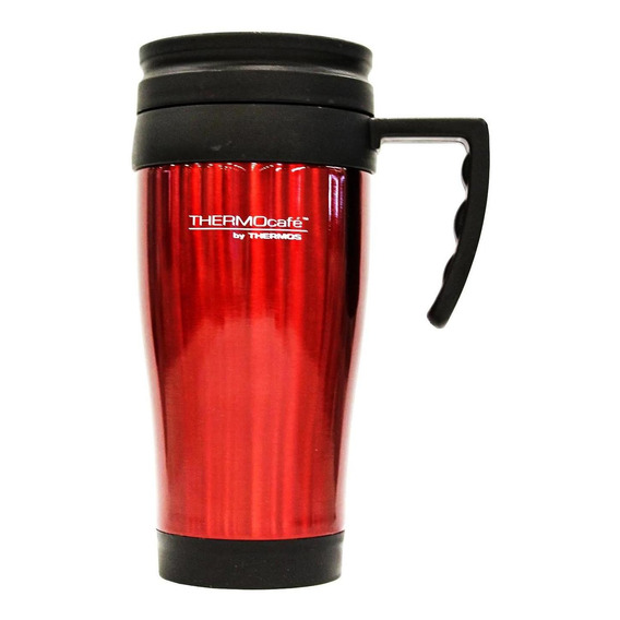 Mug Thermos Acero Inoxidable 420 Ml Rojo