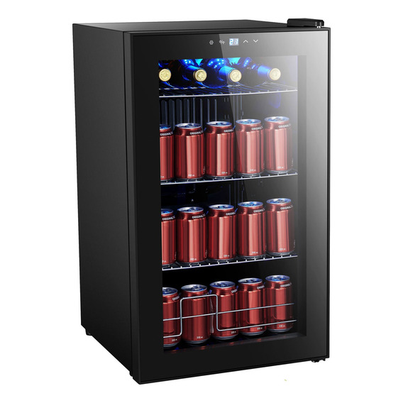 Refrigerador frigobar Avera EBC75 negro 24.7L 127V