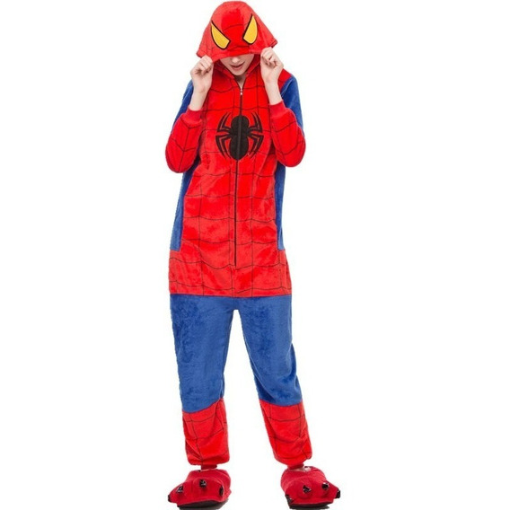 Pijama Y Disfraz Spiderman Avengers Niño Y Adulto Kigurumi