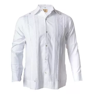 Guayabera Bordada Maya Artesanal B