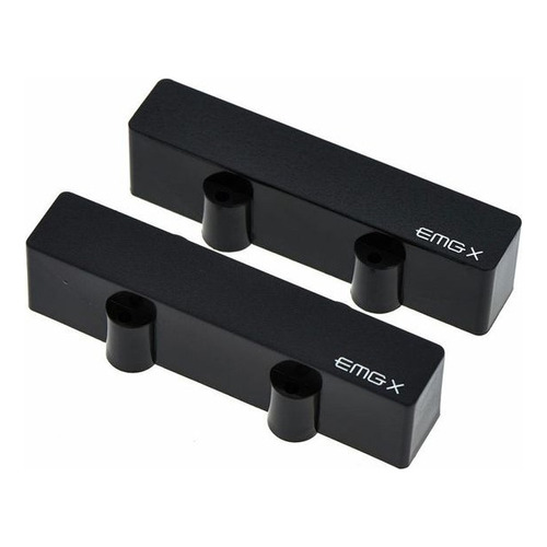 Set De Micrófonos Activos Para Bajo Emg Jx Set Black