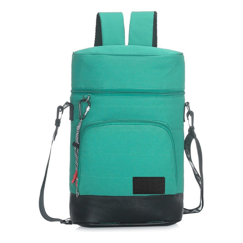 Mochila Bolso Matera Trendy Correa Desmontable Ttm 16067 Color Agua