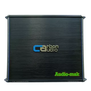 Amplificador Carbon Audio 4 Canales Clase D Color Negro