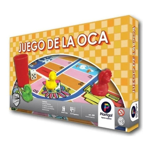 Juego De Mesa Juego De La Oca Plastigal 208