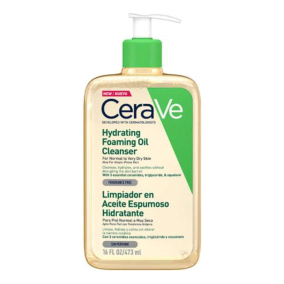 Limpiador Cerave Hydrating Oil Cleanser