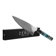 Cuchillo Acero Damasco 8,0'' - Zero Knives - Blend Mammoth