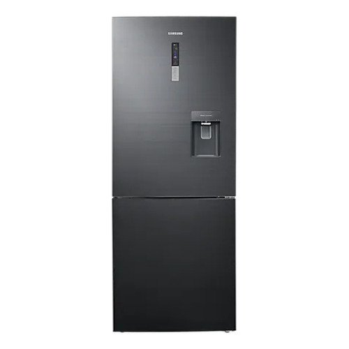 Heladera inverter no frost Samsung RL4363SBABS black stainless steel con freezer 432L 220V