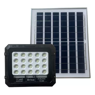 Refletor Holofote Solar 200w Completo Prova D'agua