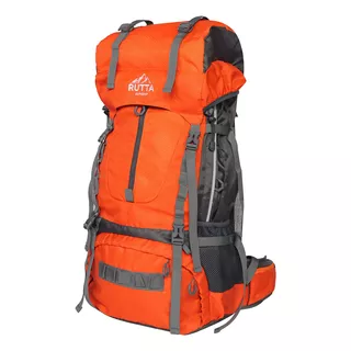 Mochila Camping 75l Color 1618650 - Naranjo