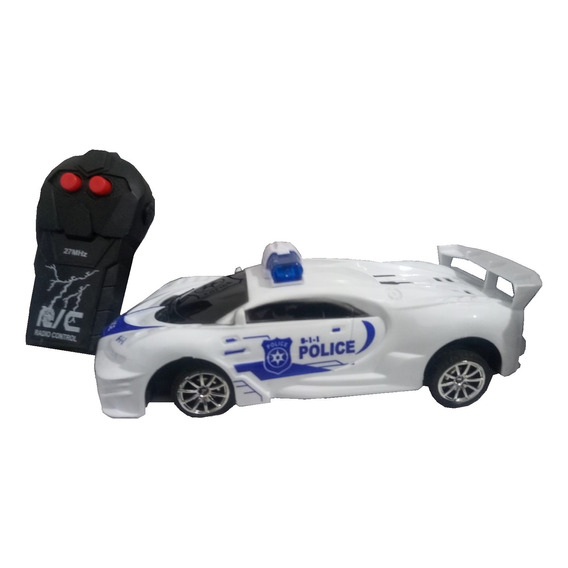 Auto A R/c Policia Model Car Police Sebigus 