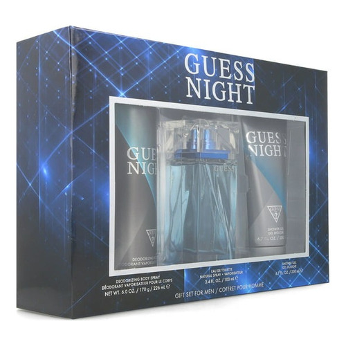 Set Guess Nigth Pour Homme 100ml Edt