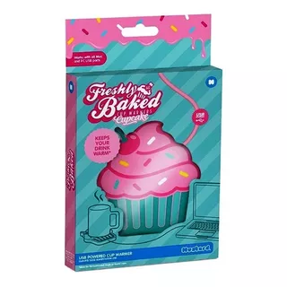 Calentador En Forma De Cupcake Usb 8w 1.5 A Plato Vaso Taza