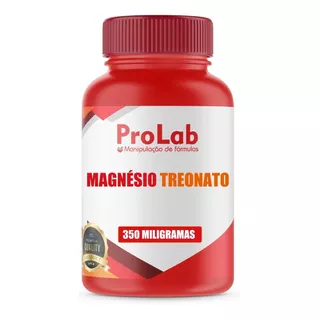 Magnésio L - Treonato 350 Mg Com 180 Cápsulas