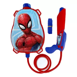 Mochila De Agua Juguete Agua Diseño Superheroe Spiderman  